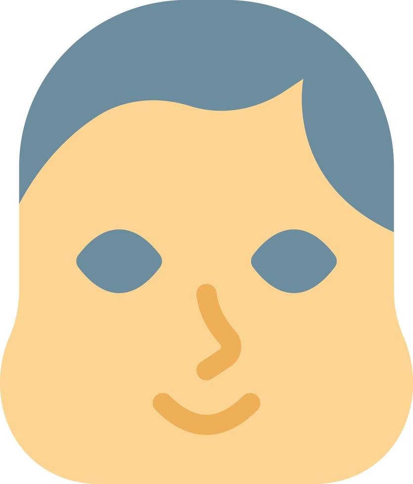 chubby face vector illustration on a background.Premium quality symbols.vector icons for concept and graphic design.