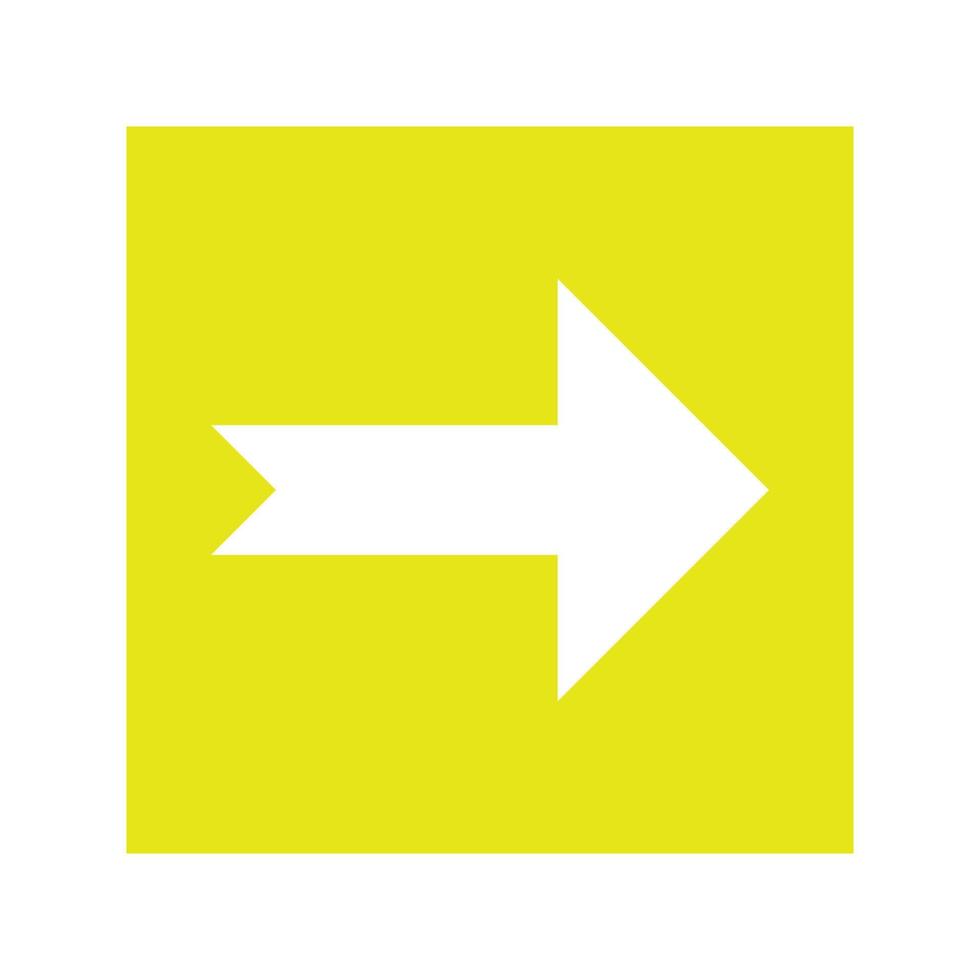 Arrow illustrated on white background vector