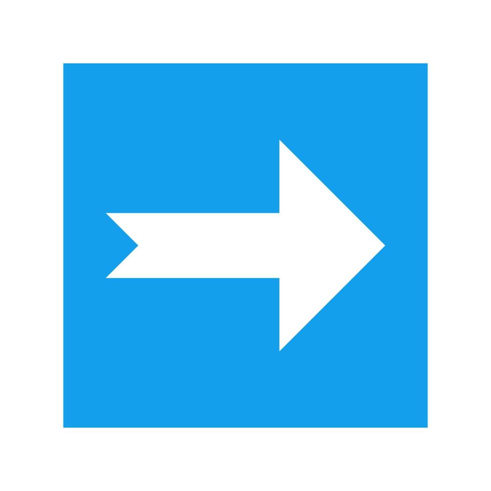 Arrow illustrated on white background vector