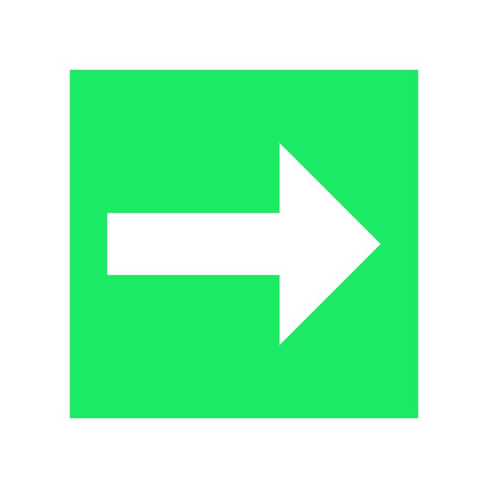 Arrow illustrated on white background vector
