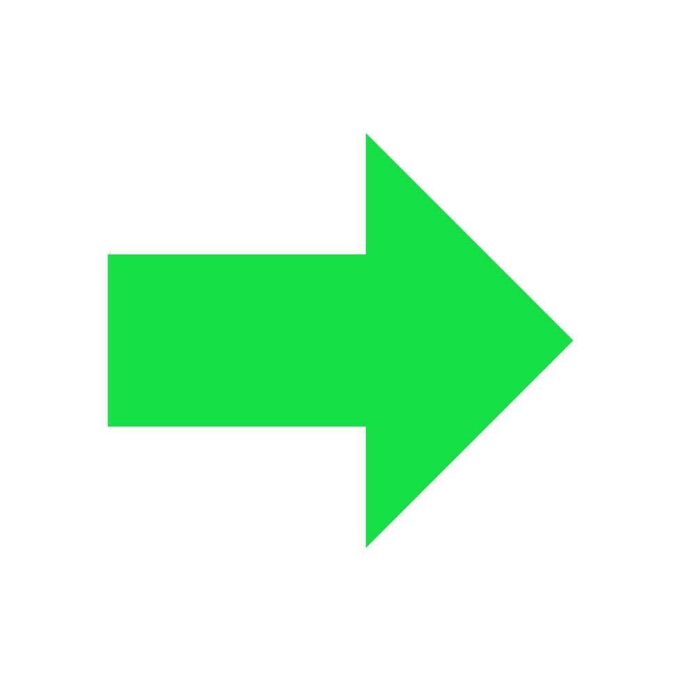 Arrow illustrated on white background vector