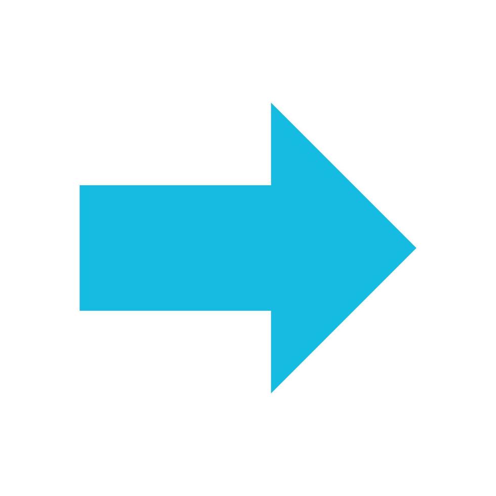 Arrow illustrated on white background vector