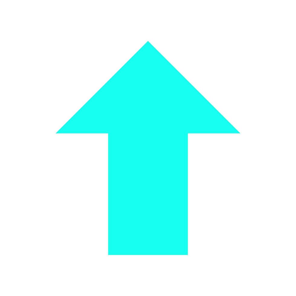 Arrow illustrated on white background vector