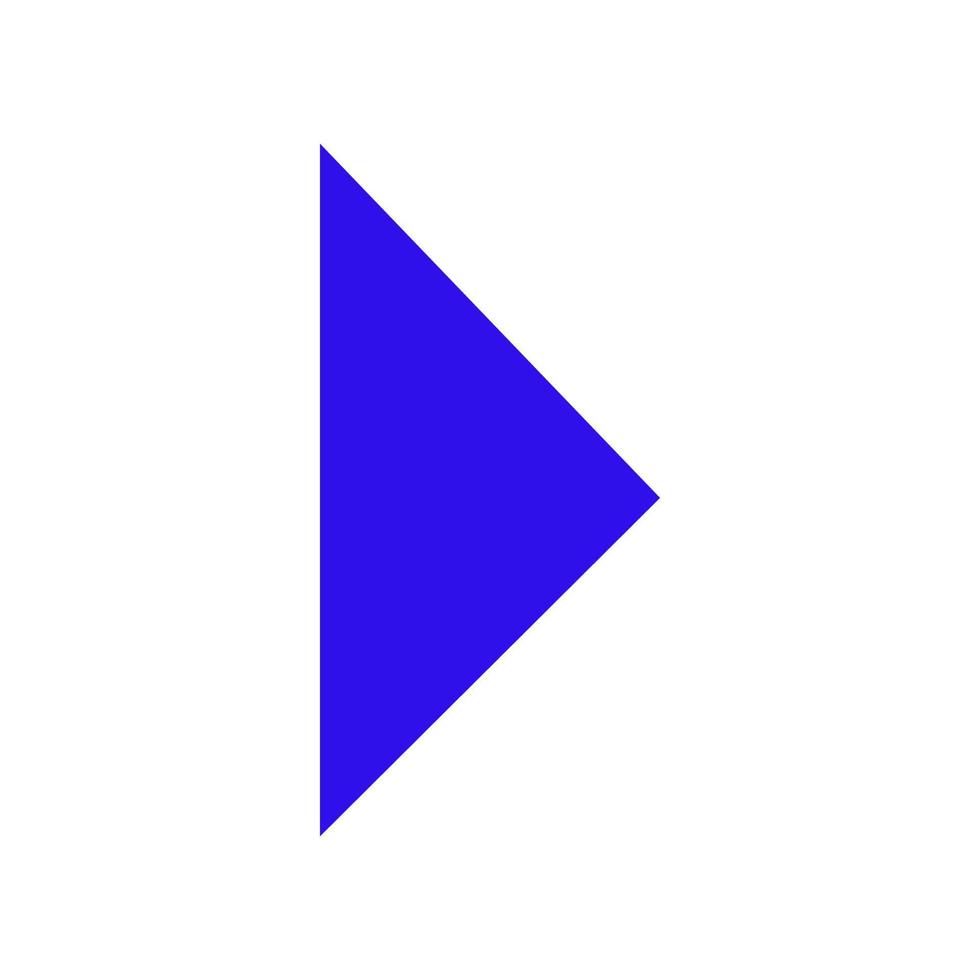 Arrow illustrated on white background vector