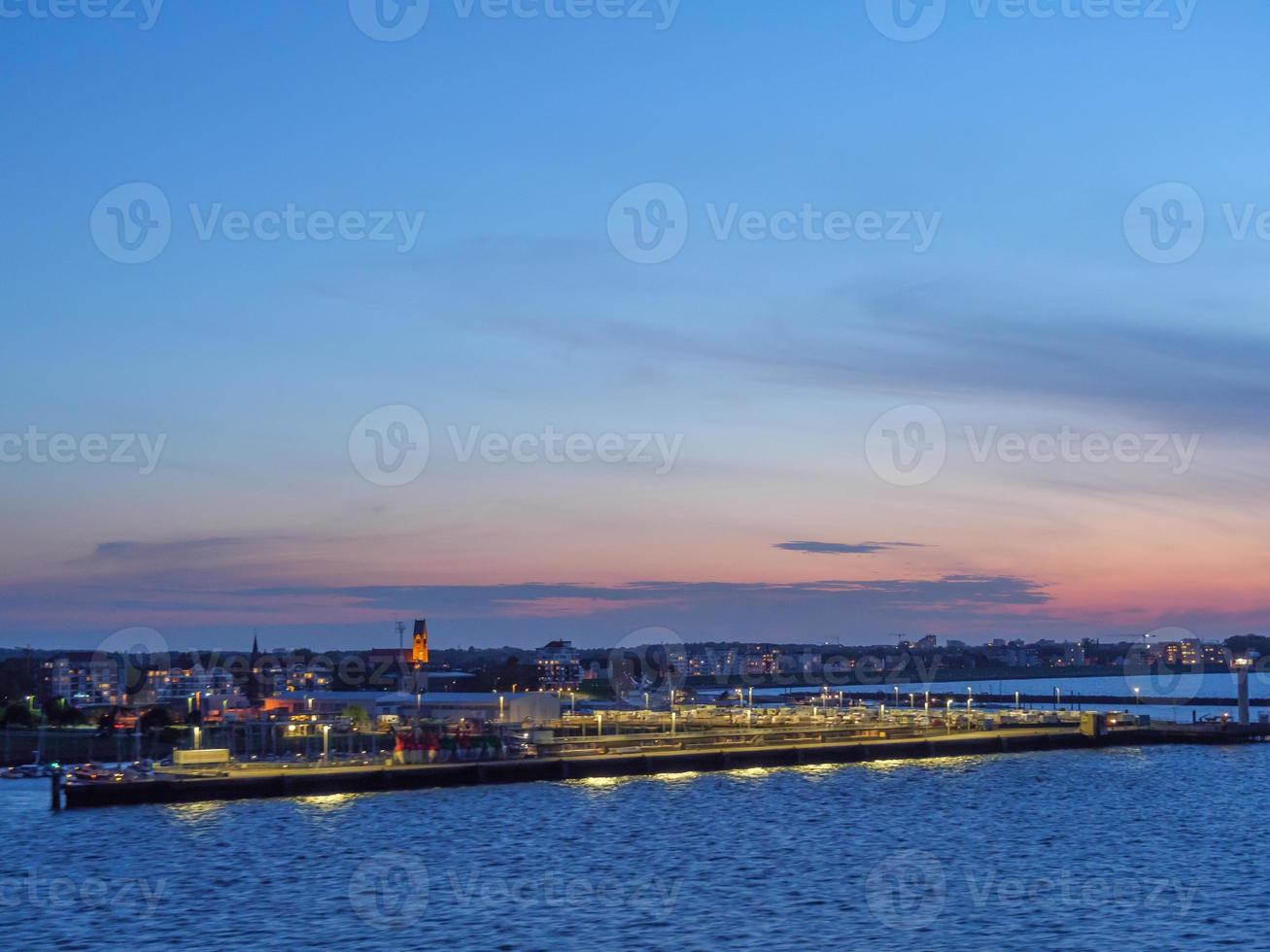 Hamburg and the Elbe river photo