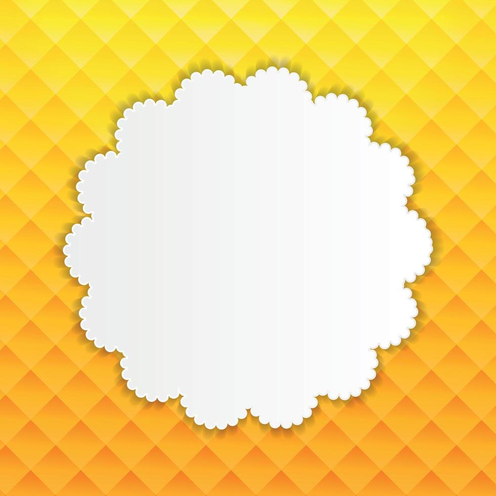 Frame in Vintage Background. Vector Illustration.