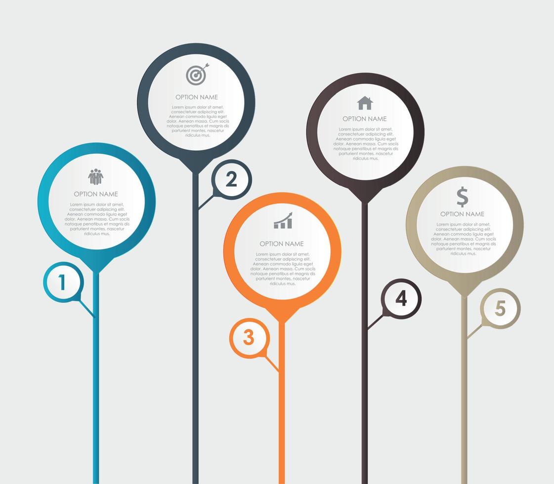 Infographic Design Elements for Your Business Vector Illustration.