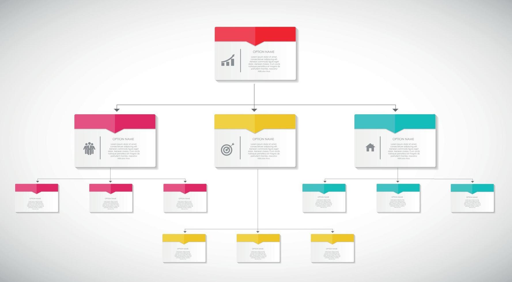 elementos de diseño infográfico para su ilustración de vector de negocio.