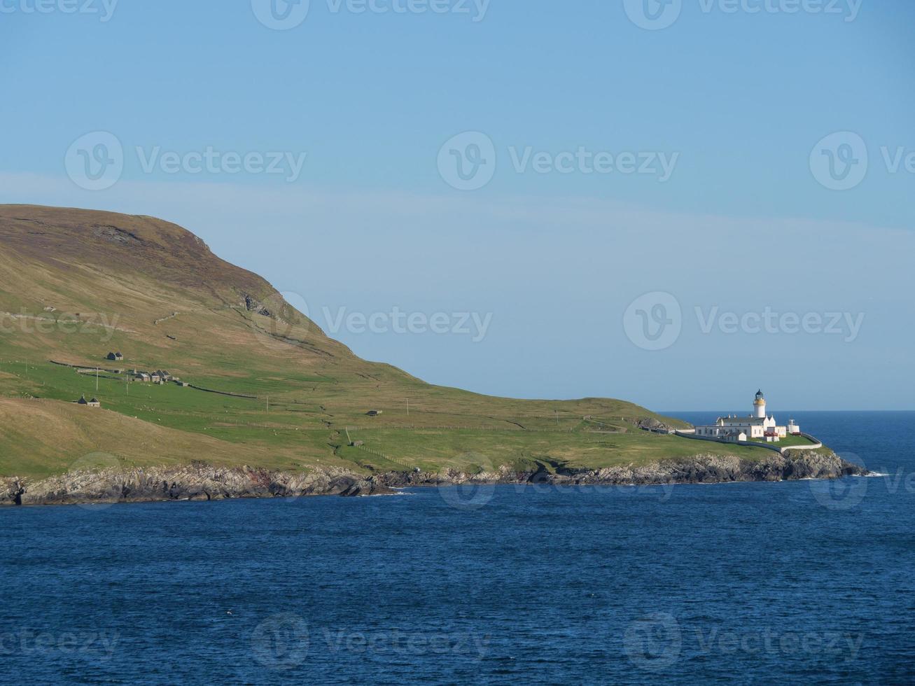 la isla sheltand en escocia foto