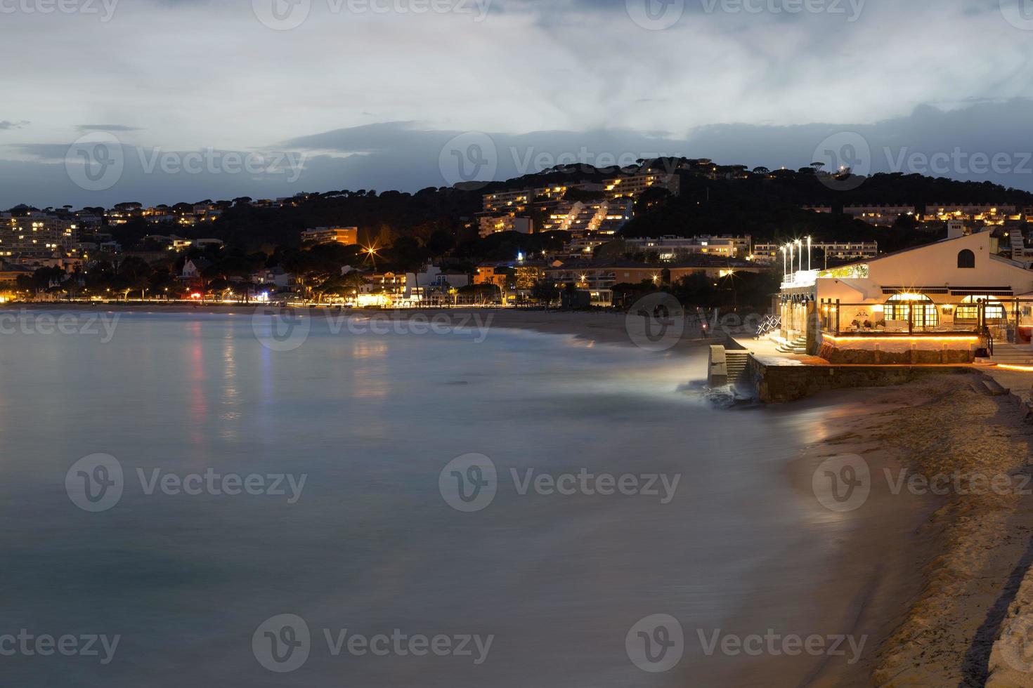 sagaro hermoso pueblo en la costa brava en el norte de cataluña, españa foto