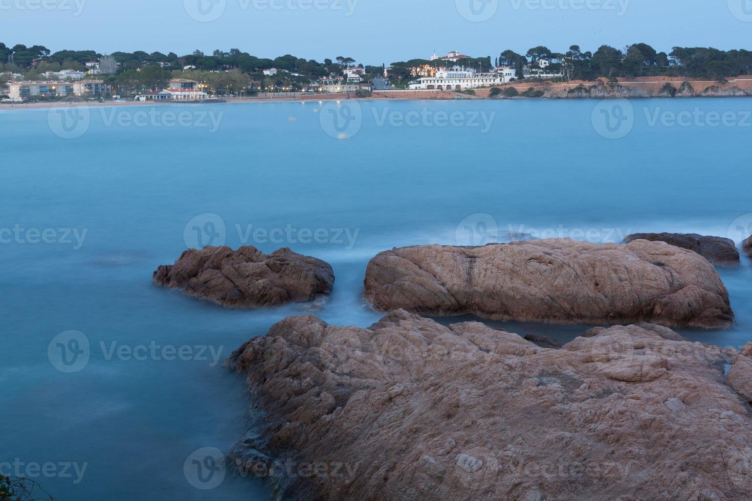 Image of the Costa Brava, Mediterranean Sea north of Catalonia, Spain. photo