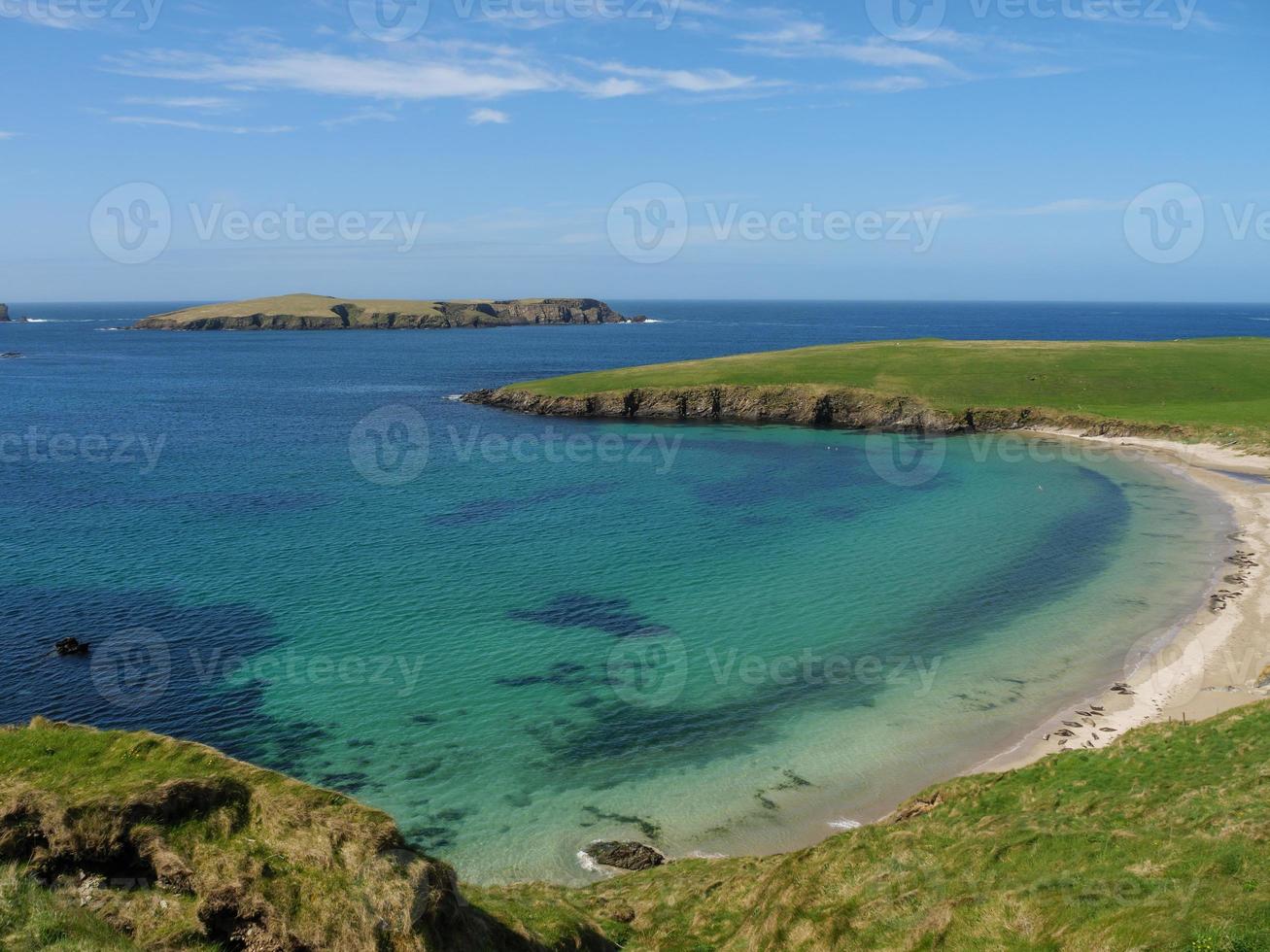 las islas shetland en escocia foto