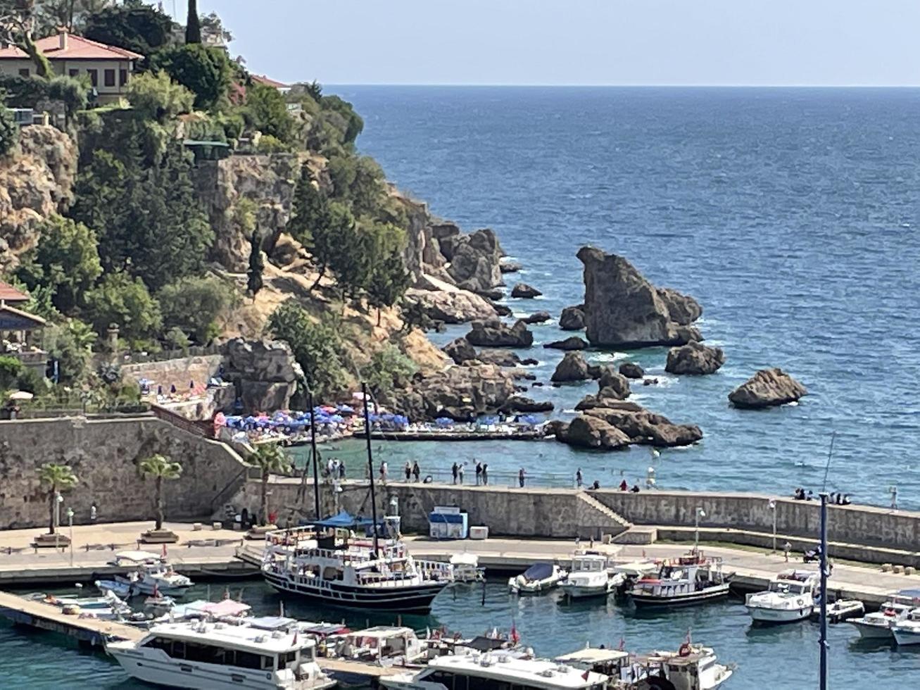 Meerblick auf Antalya Hafen photo