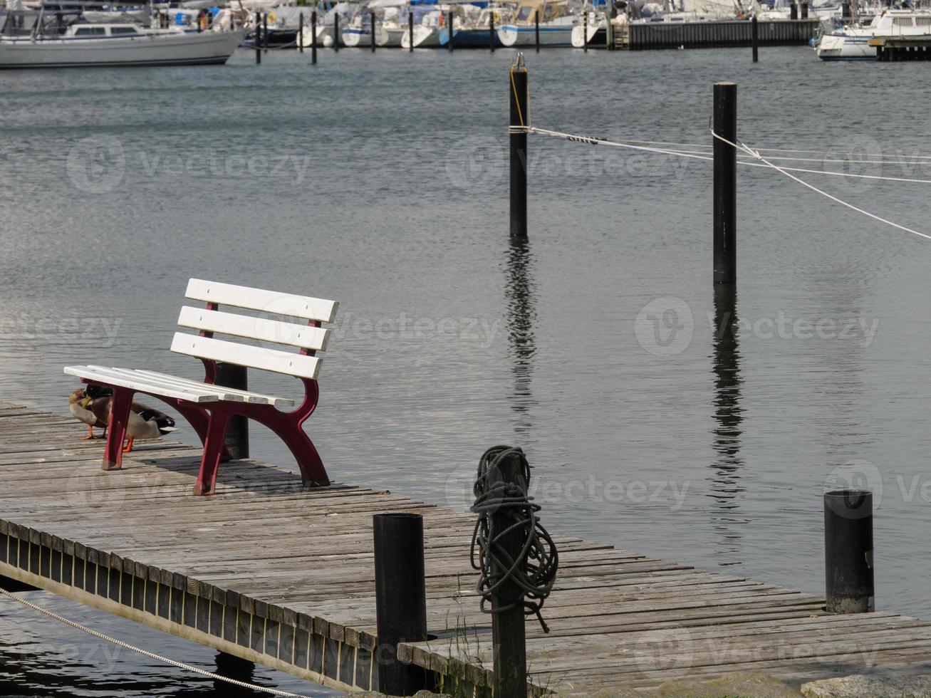 arnis at the river schlei in germany photo