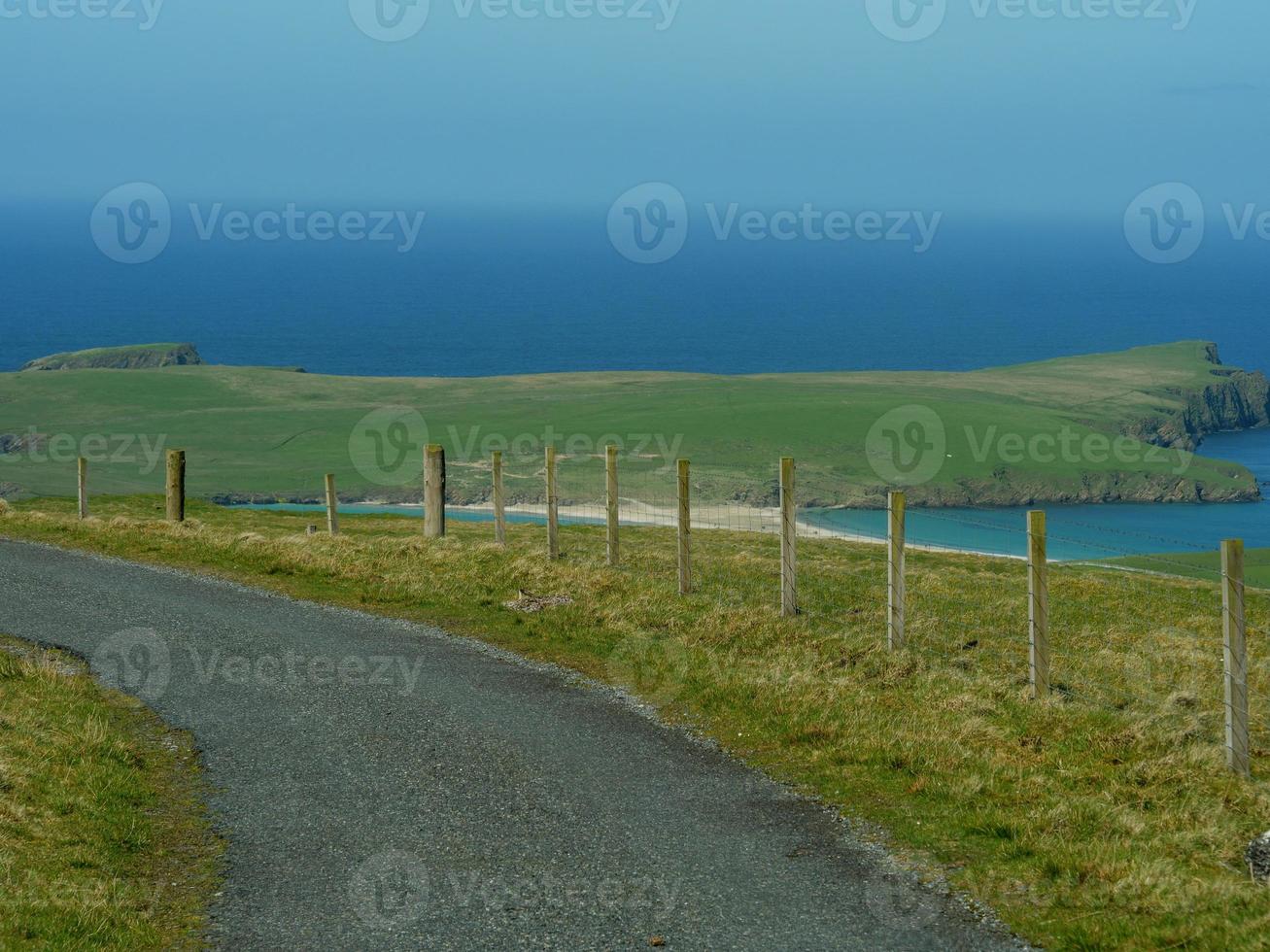 the shetland islands in scotland photo