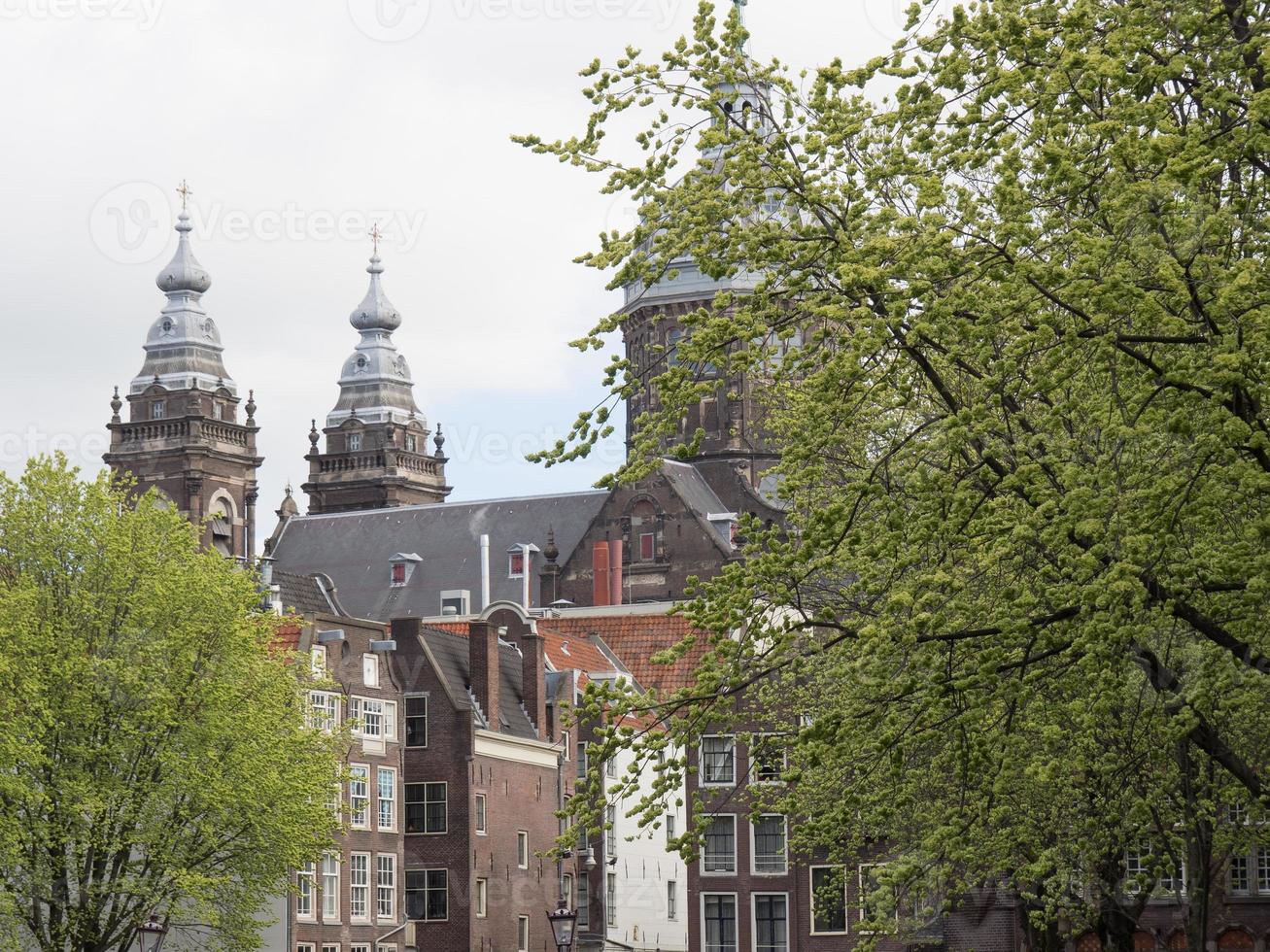 the city of Amsterdam in the netherlands photo