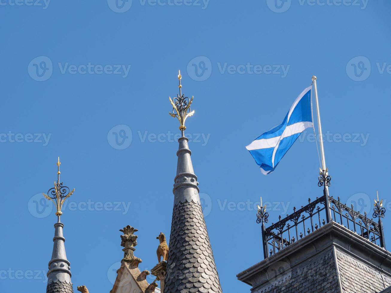 The city of Inverness and the scotish highlands photo