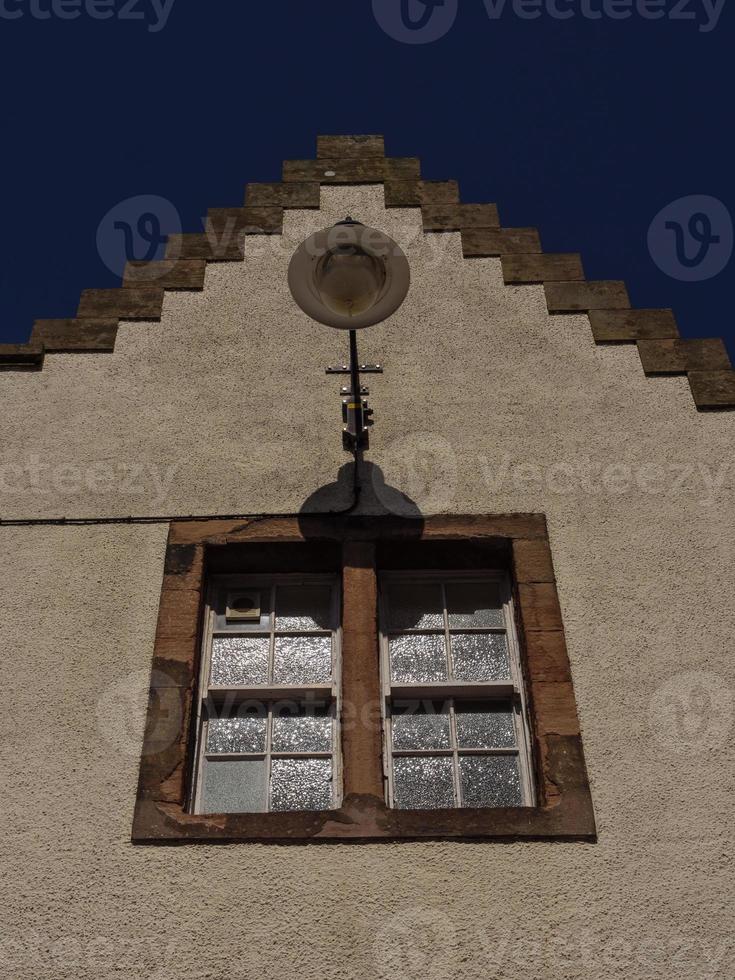 Lerwick city on the shetland island photo
