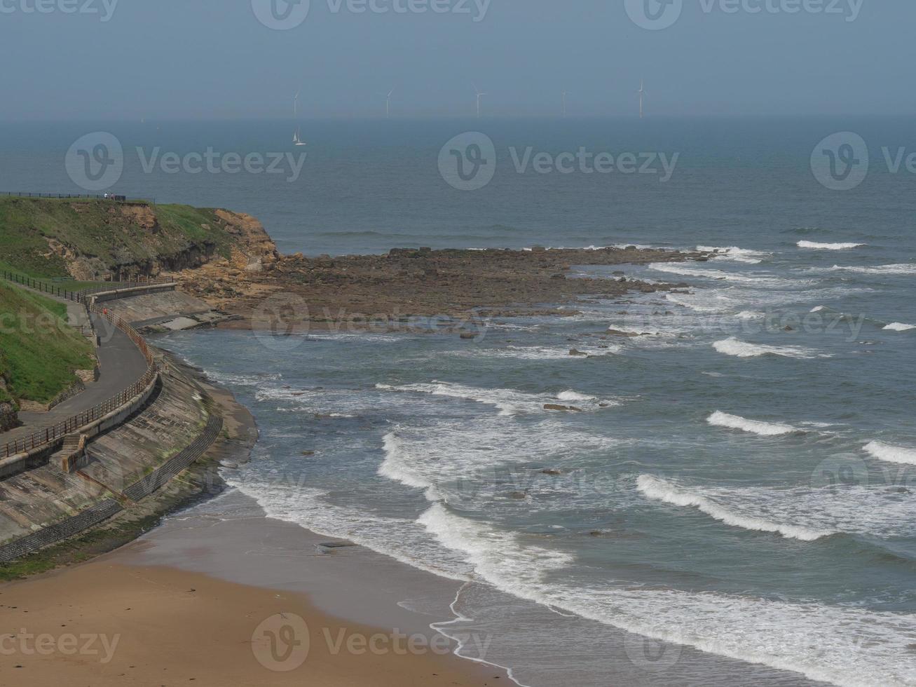 thynemouth in england photo