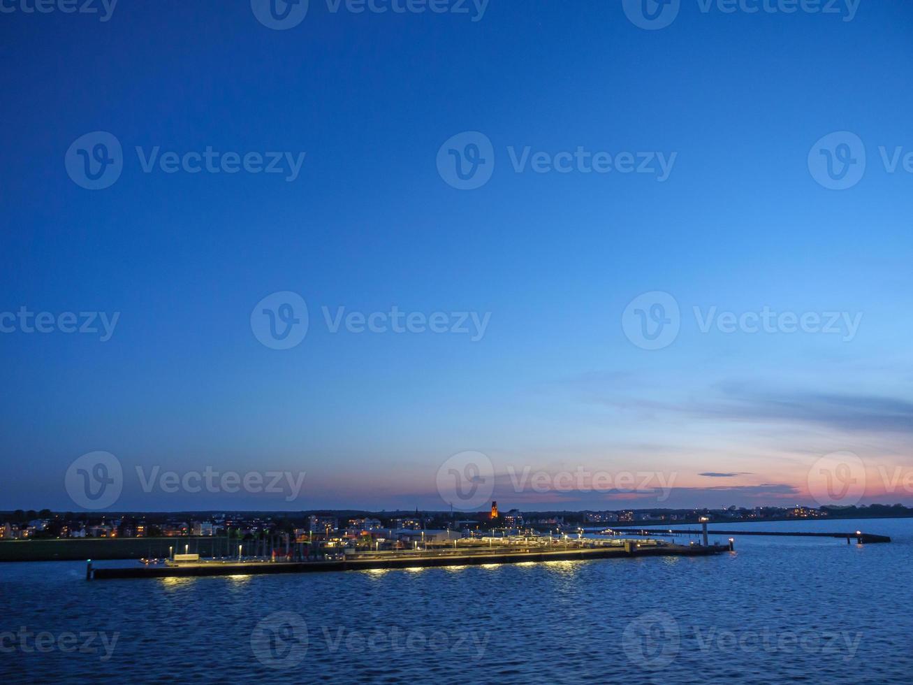 Hamburg and the Elbe river photo