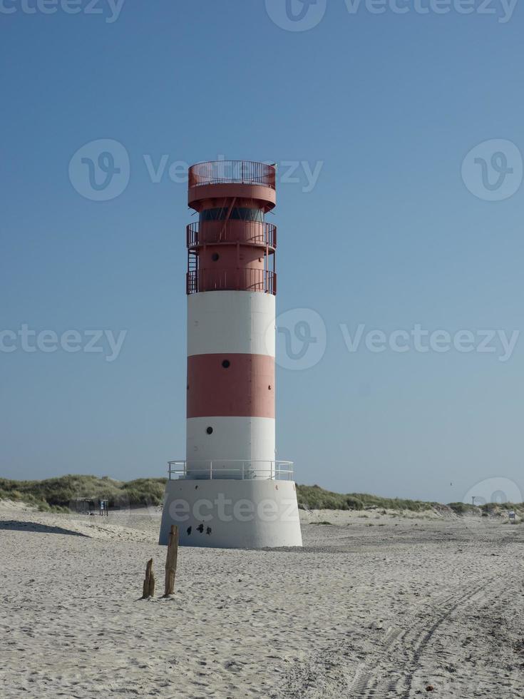 isla de helgoland en el mar del norte foto