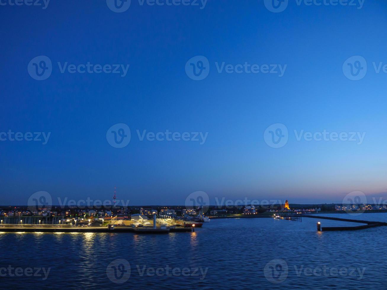Hamburg and the Elbe river photo