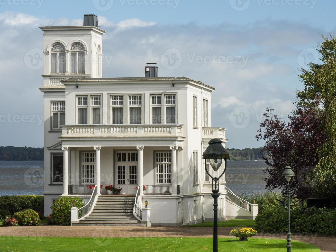 The city of Inverness and the scotish highlands photo