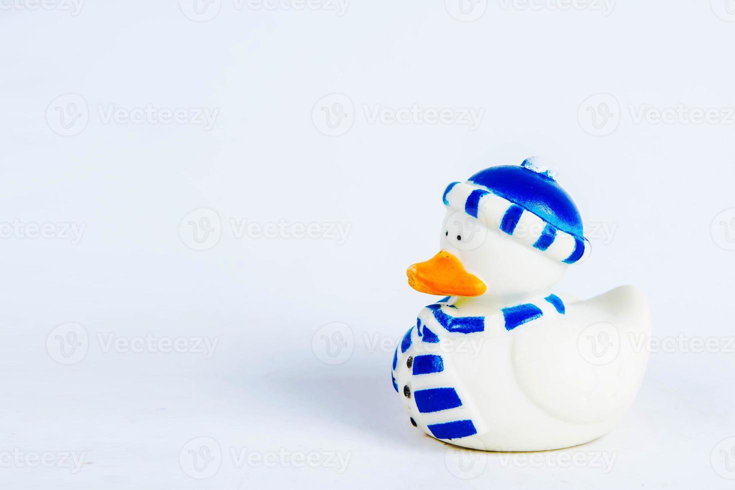 bath duck on white background duck toy Cute rubber duck photo
