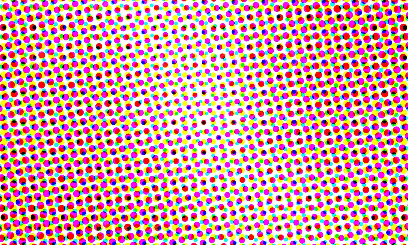 Background with CMYK prepress color separation for flex printing and printing plates photo