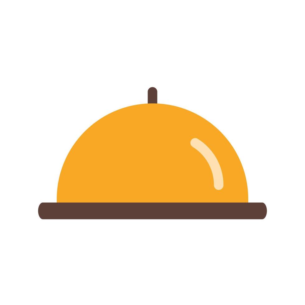 Covered Food Line Icon vector