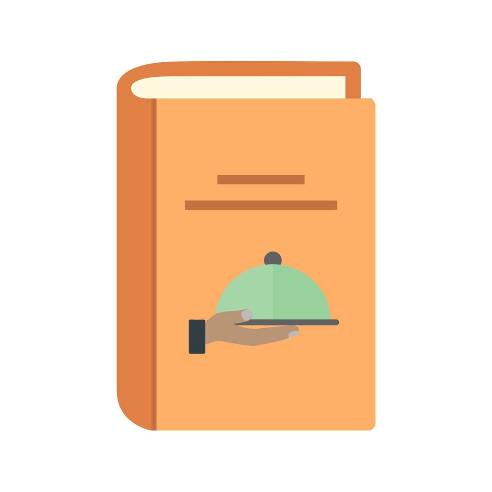 Recipes Book I Line Icon vector
