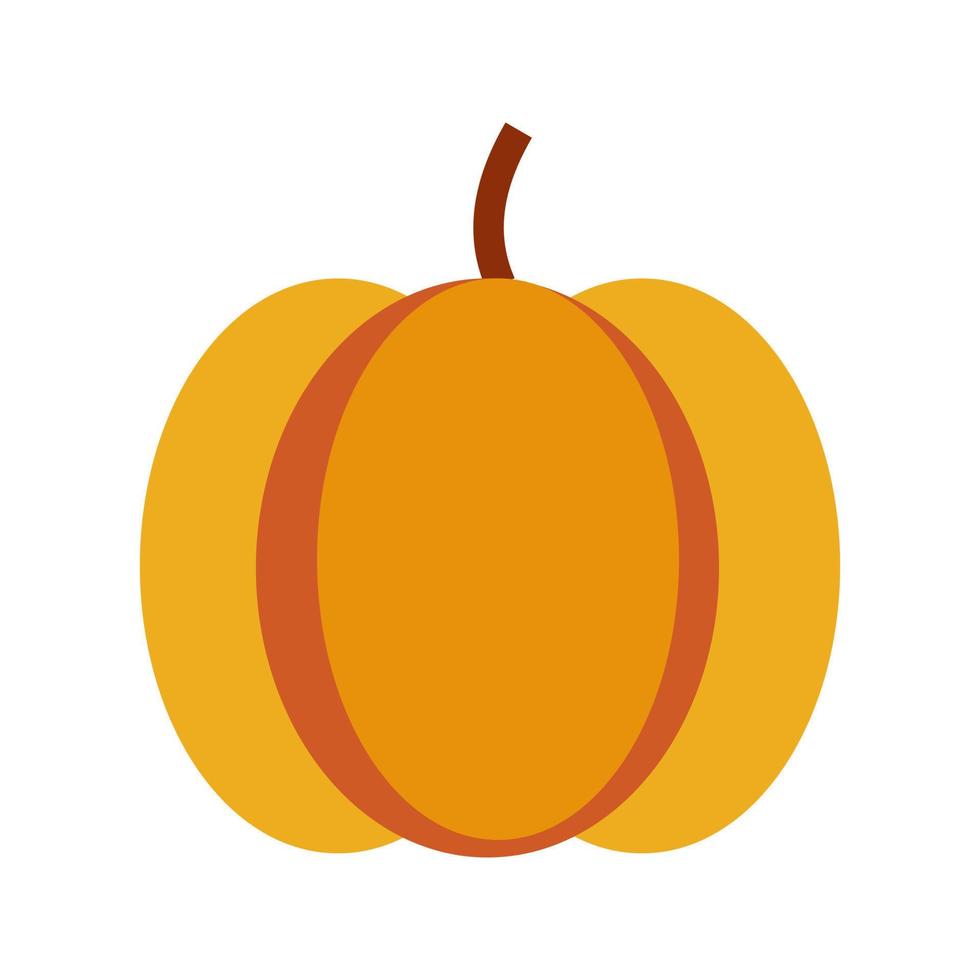 icono de línea de calabaza vector