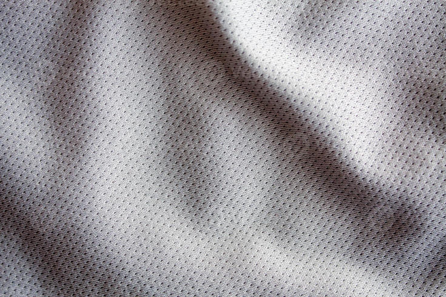 gray color sports clothing fabric jersey photo