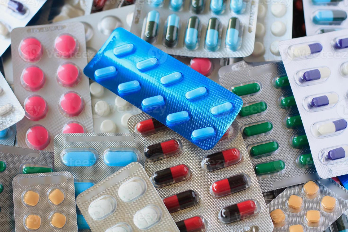 Medicine Pills close up photo