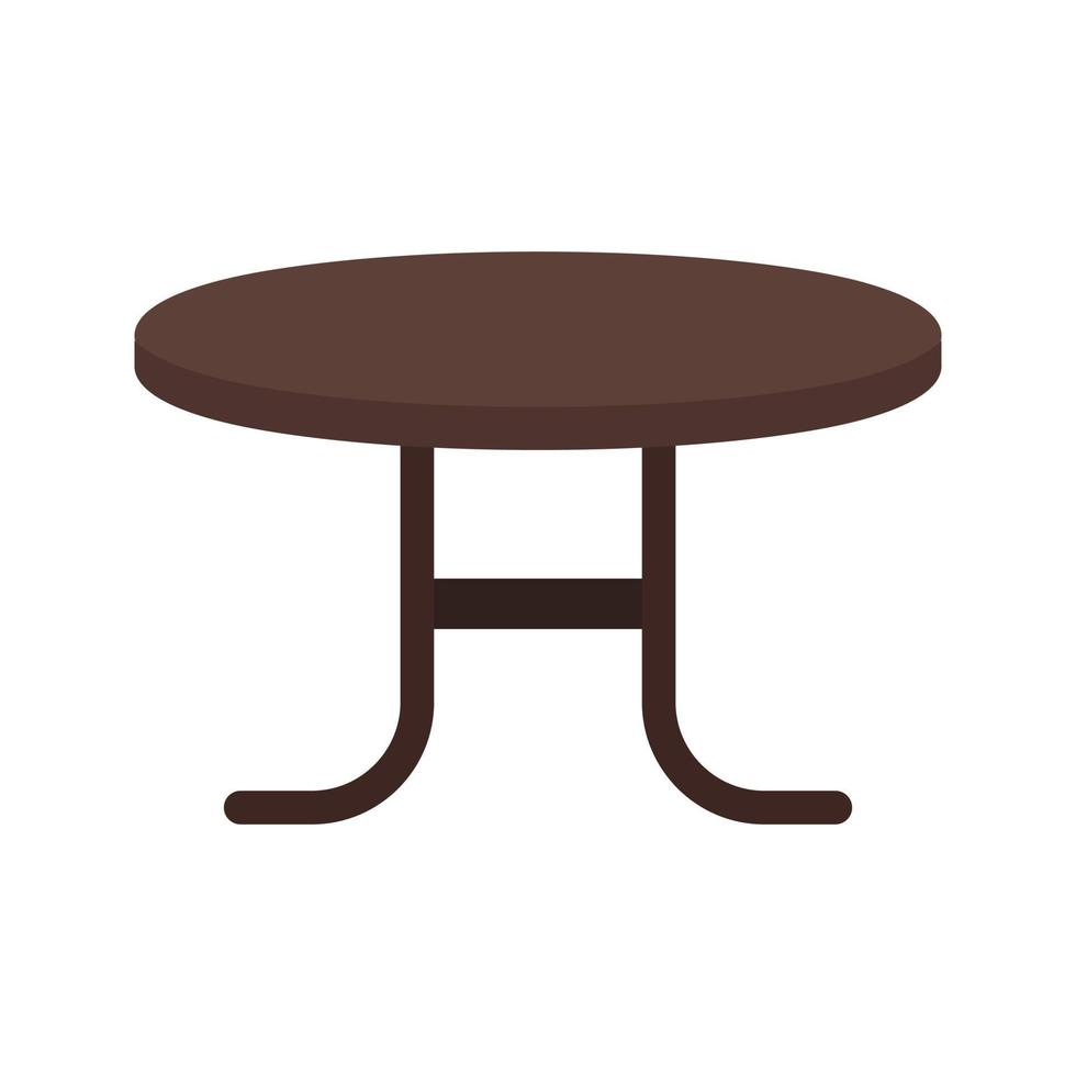 Coffee Table Line Icon vector