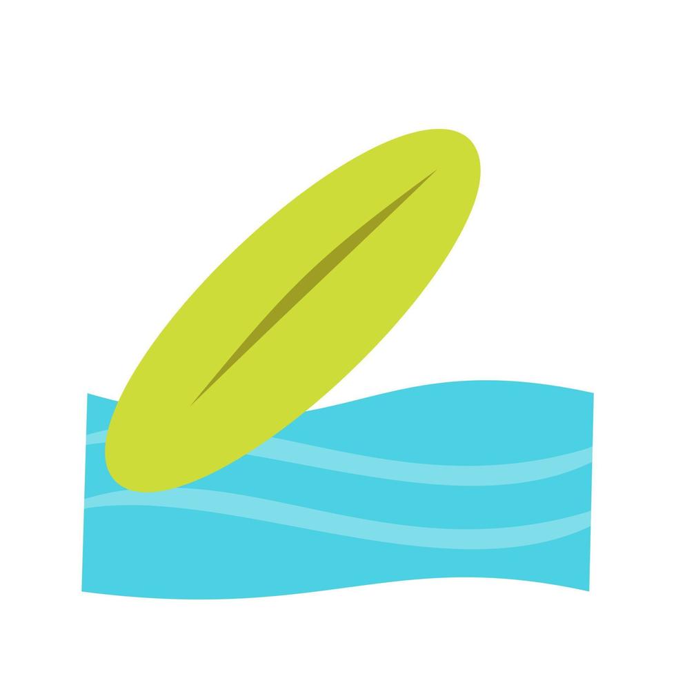 Surfing Line Icon vector