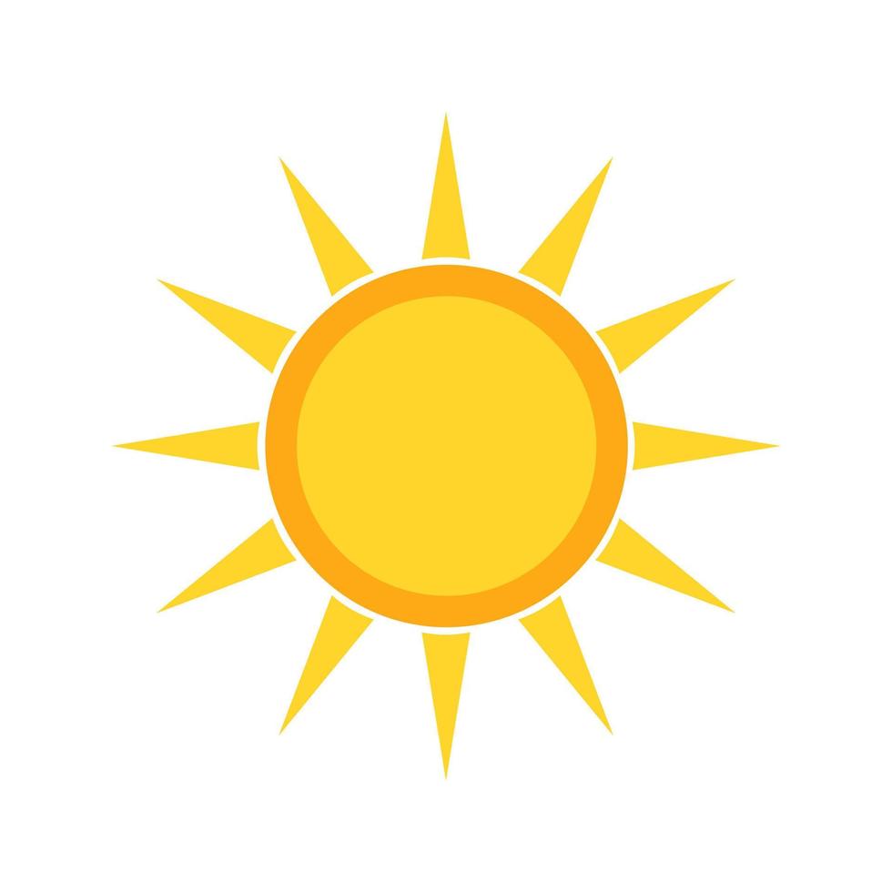 Sunny Line Icon vector