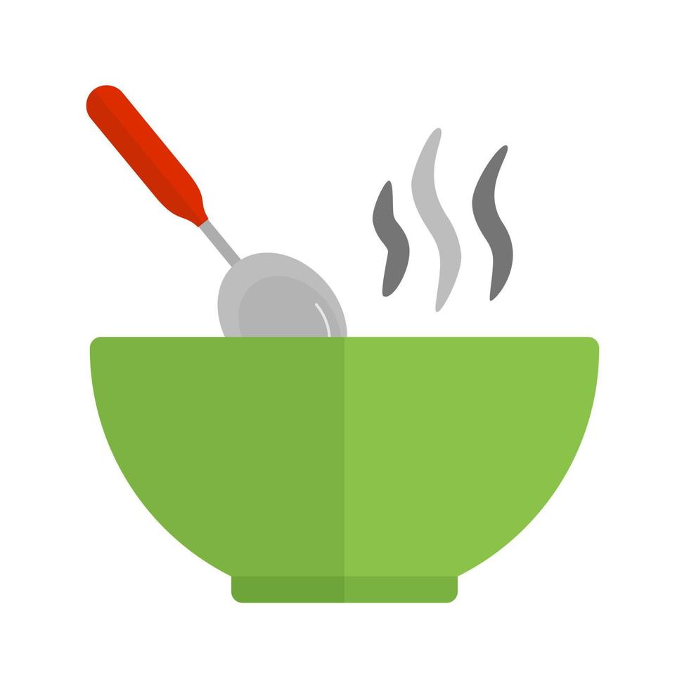 Hot Food Line Icon vector