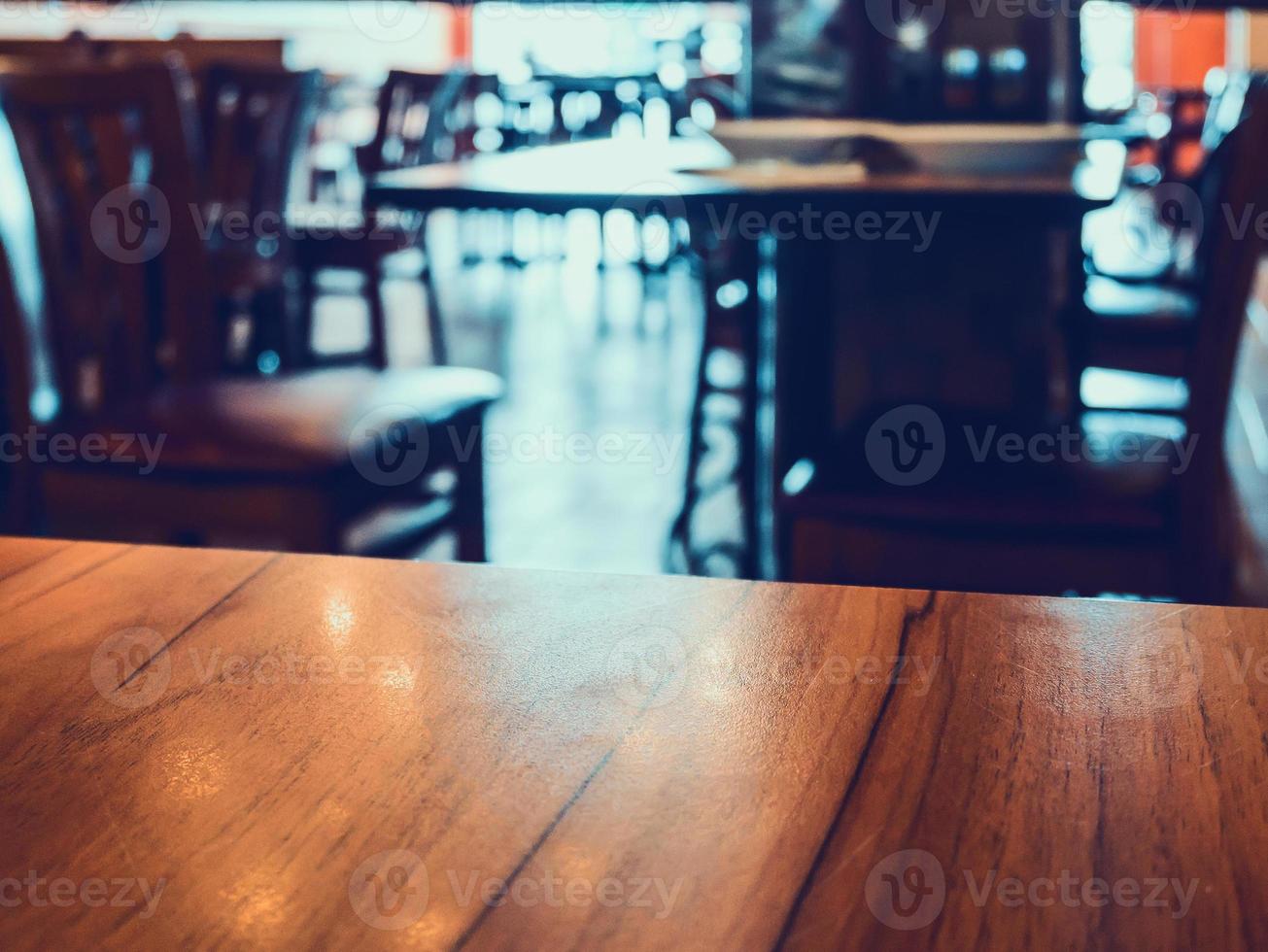 coffee shop cafe restaurant blur background photo