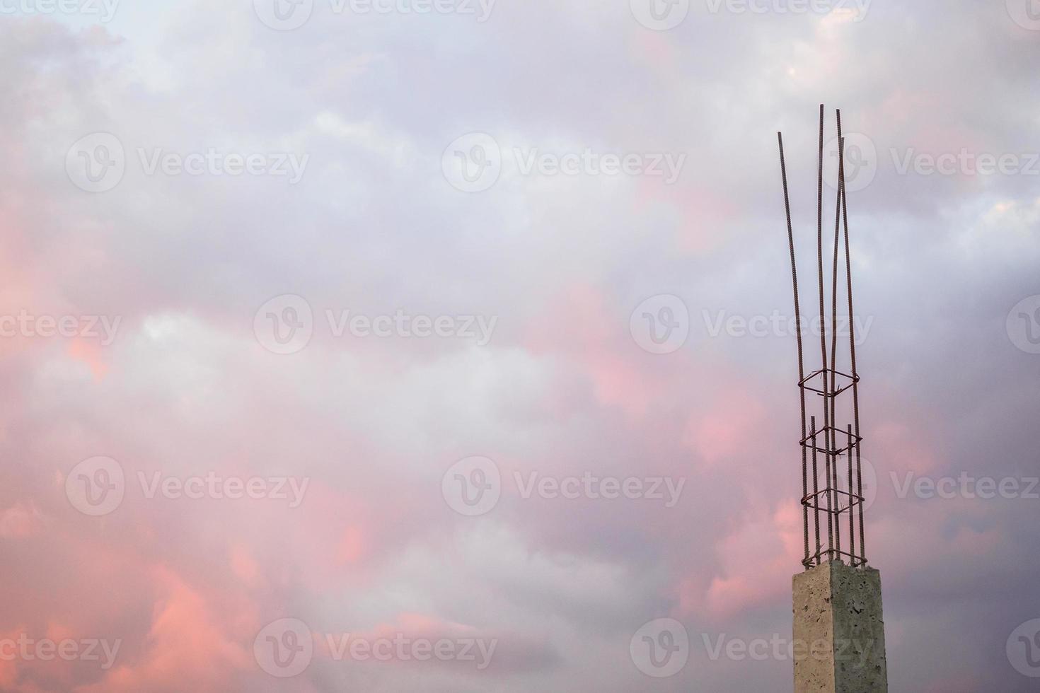 House building construction site photo