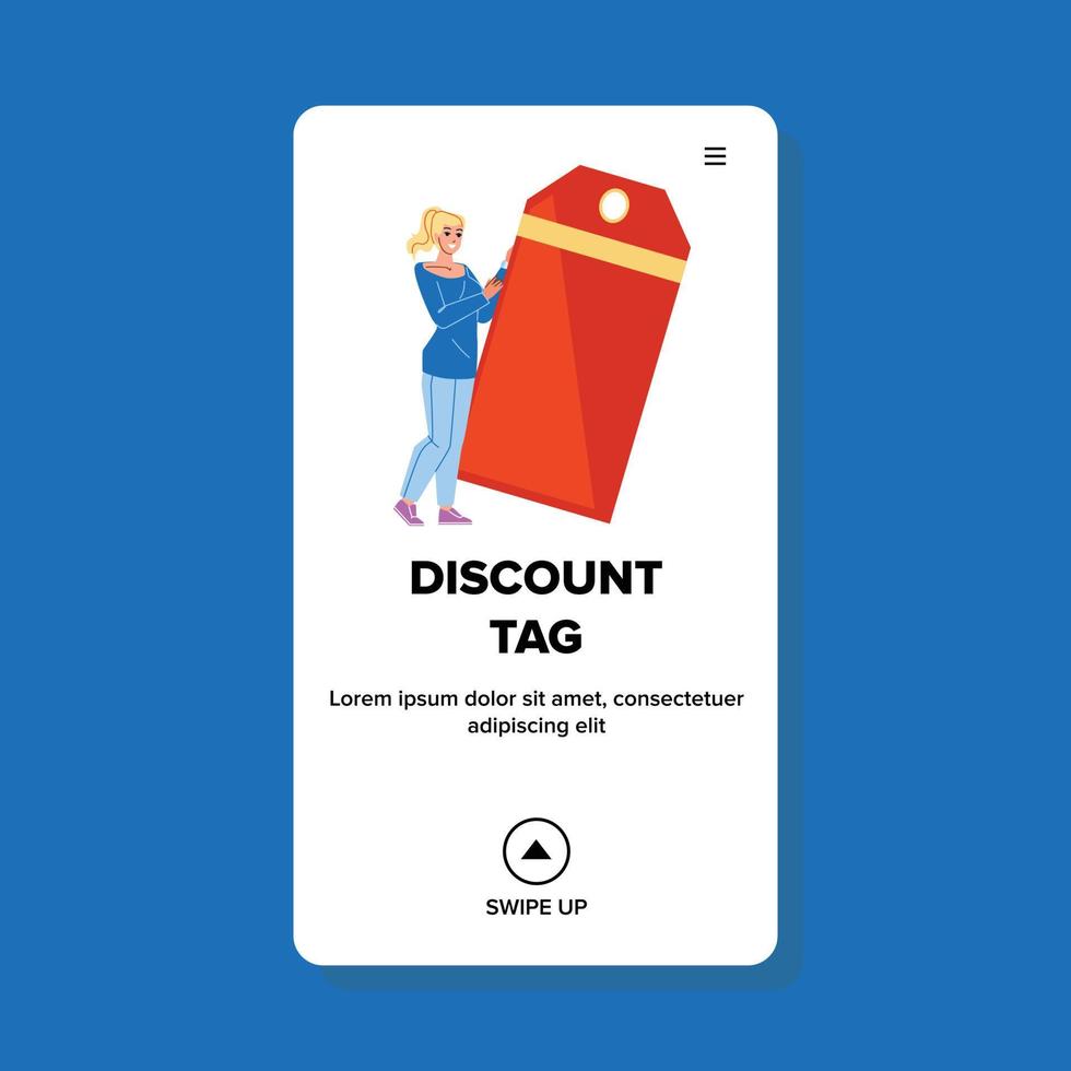 Store Discount Tag With Special Sale Price Vector