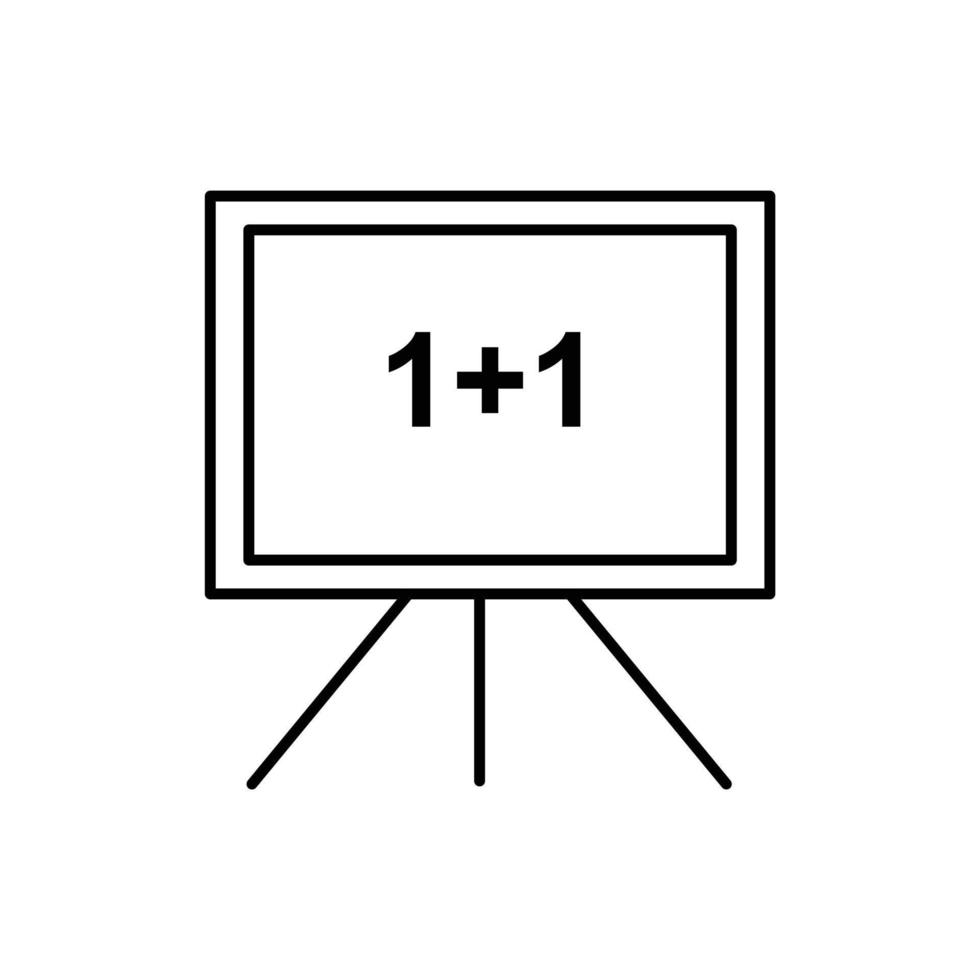 blackboard school vector for website symbol icon presentation