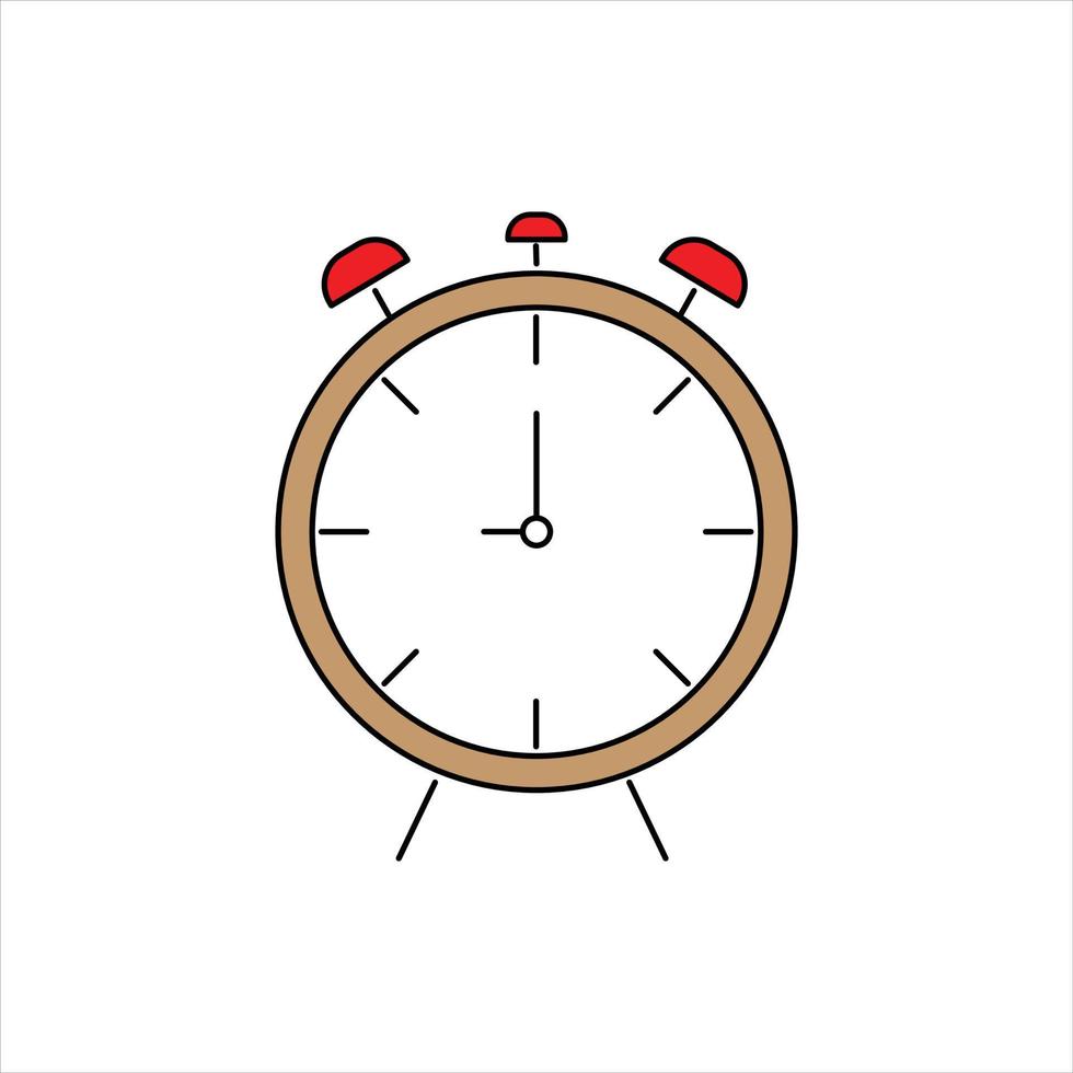 vector de reloj para presentación de icono de símbolo de sitio web