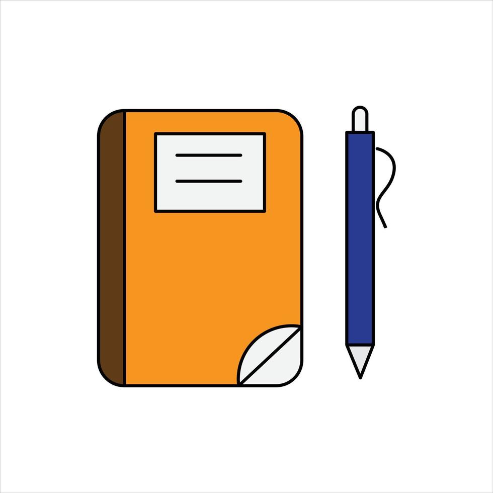 notebook vector for website symbol icon presentation