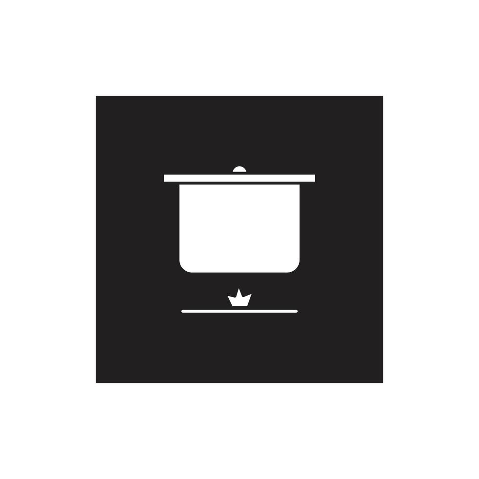 vector de utensilios de cocina para la presentación del icono del símbolo del sitio web