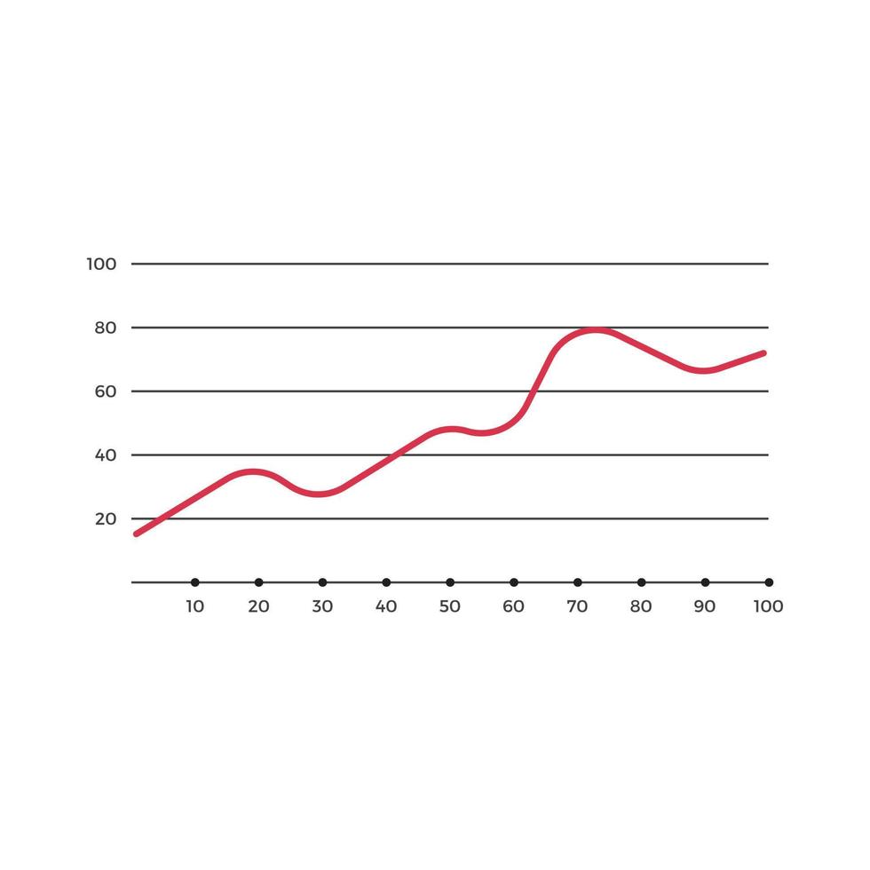 Graph Chart vector for website symbol icon presentation
