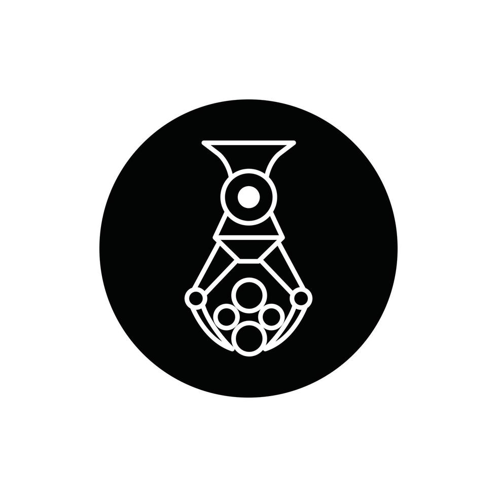 forklift log vector for website symbol icon presentation