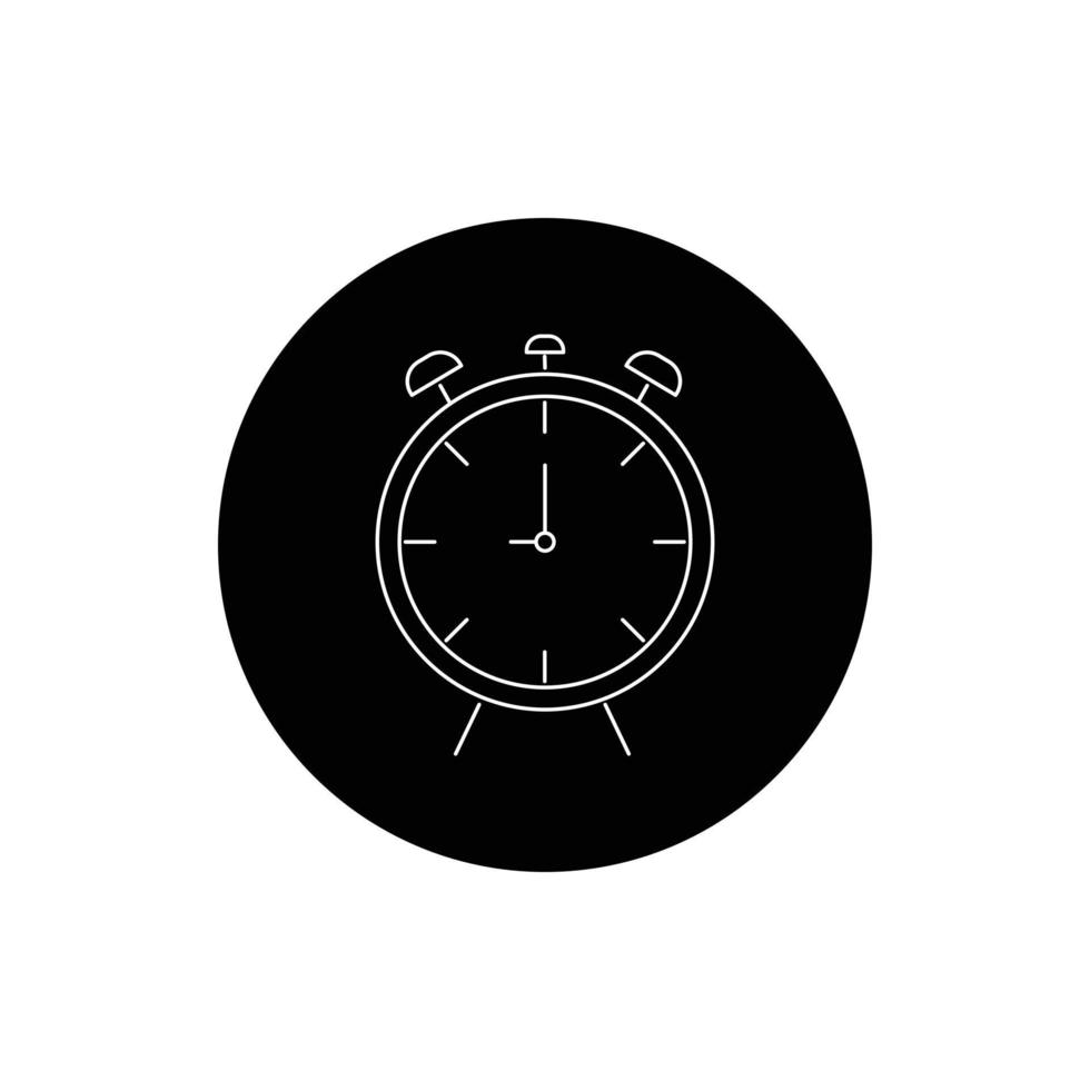 vector de reloj para presentación de icono de símbolo de sitio web