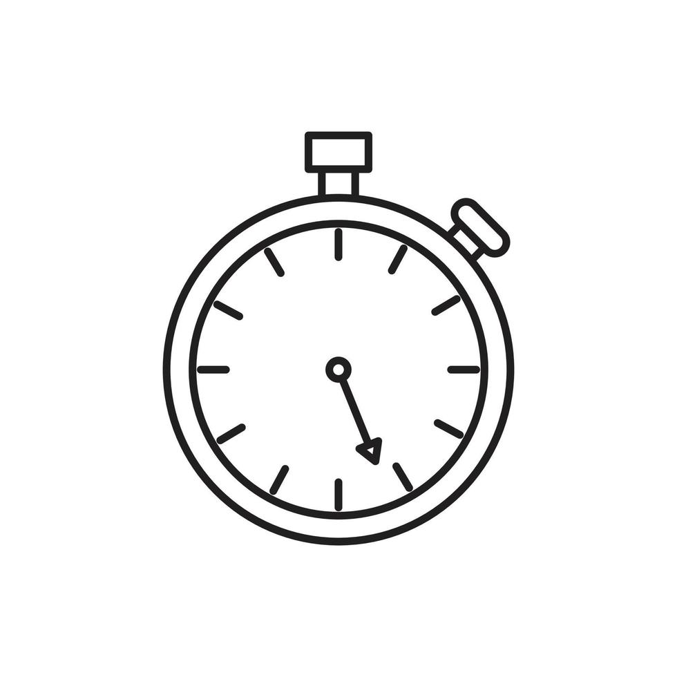 Time Clock vector for website symbol icon presentation