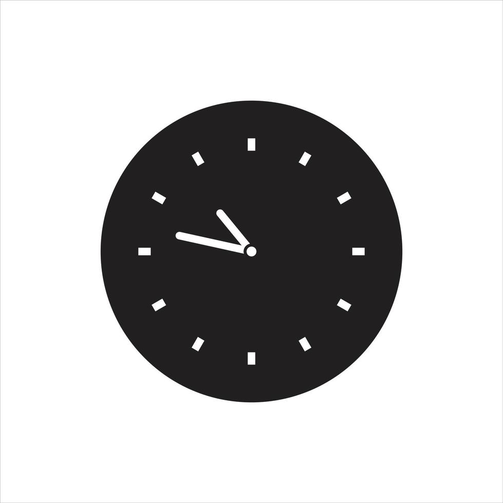 vector de reloj para presentación de icono de símbolo de sitio web